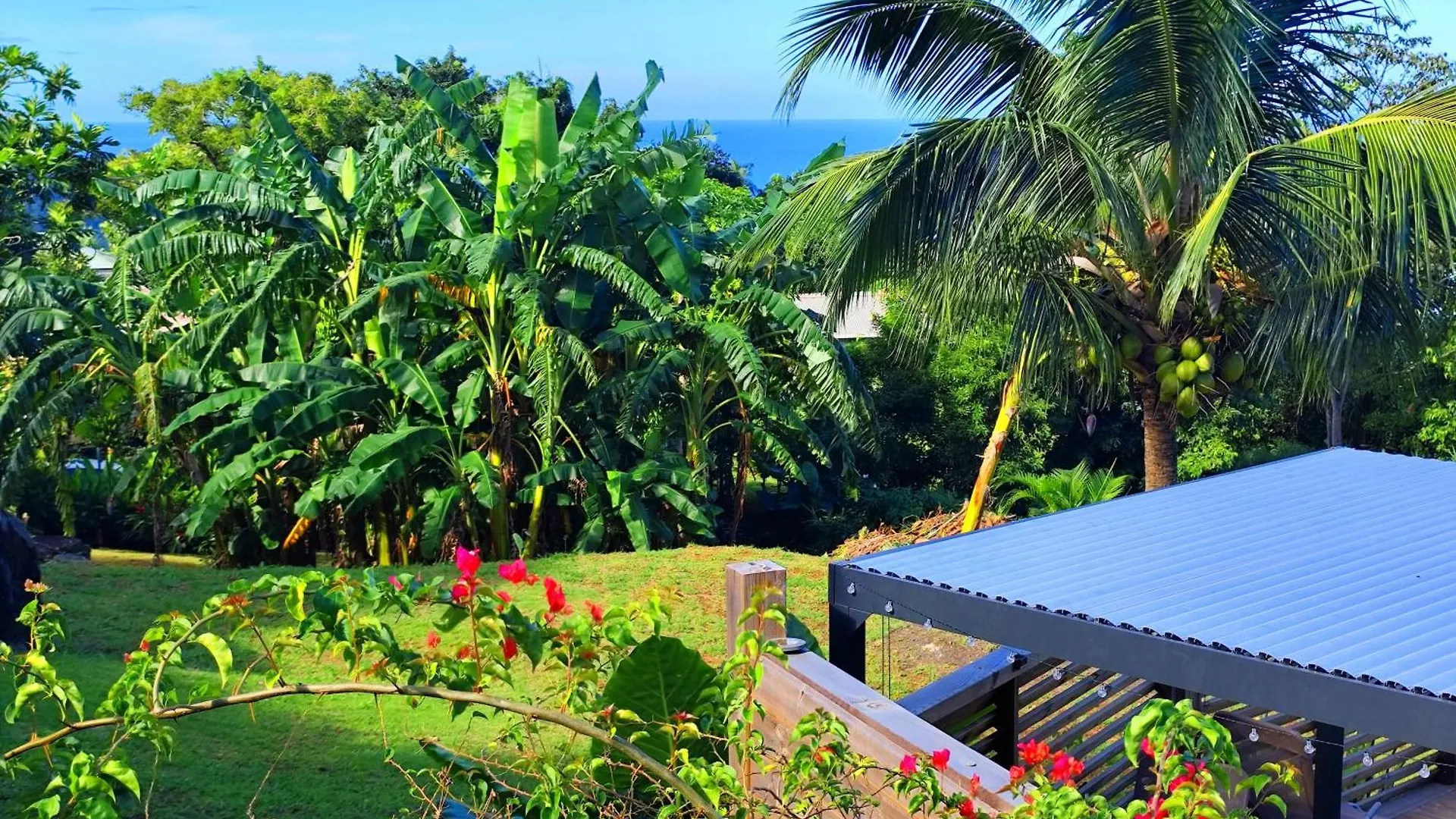Villa Ti Kaz K'Fe Deshaies Guadeloupe